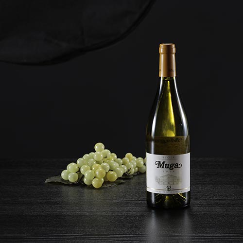 Ampolla de vi blanc Muga, D.O. Rioja